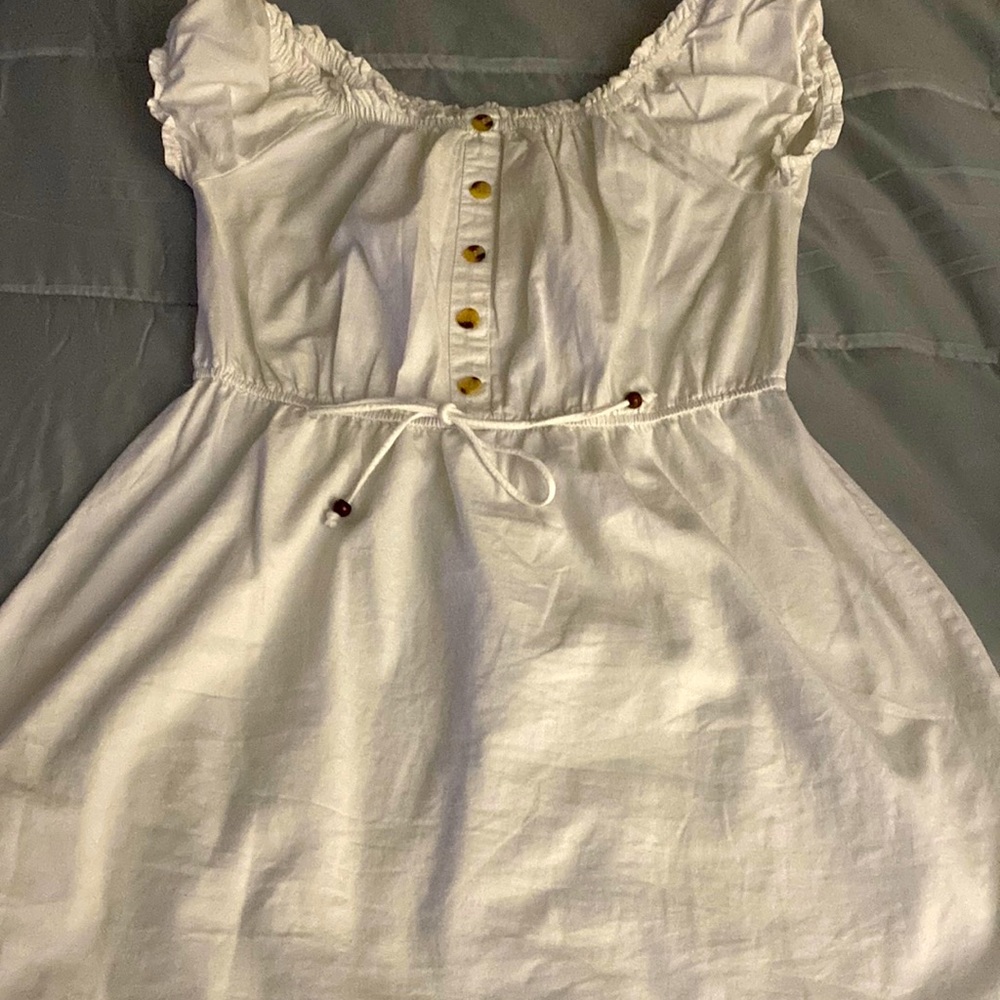 White XL mini Boho dress
